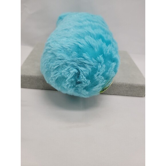 Peeps 10" Marshmallow Bunny Rabbit Blue Chevron Plush Stuffed Striped Fur 2016 - Picture 11 of 12